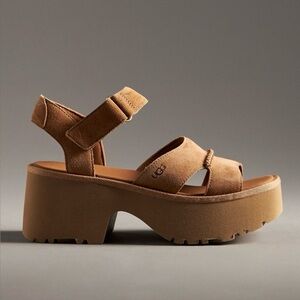 NWT UGG New Heights Ankle Strap Heels Sz 9,5 (no original box)